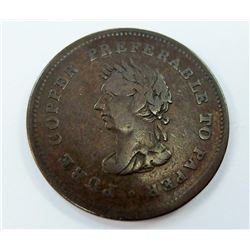 TOKEN-1838 NOVA SCOTIA, NS22, F