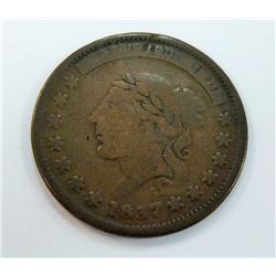 TOKEN-US HARD TIMES TOKEN, 1837