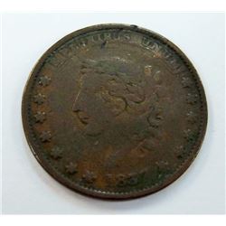 TOKEN-US HARD TIMES TOKEN, 1837