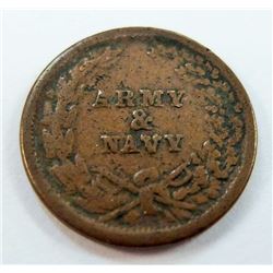 TOKEN-CIVIL WAR TOKEN, 1863