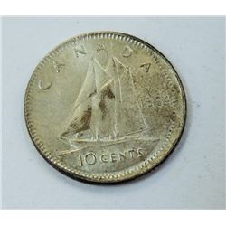 ERROR-CANADIAN 1964 10 CENT