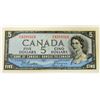 Image 1 : BANK OF CANADA-$5 1954 DEVIL FACE