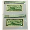 Image 2 : BANK OF CANADA-$1 1954, *O/Y PMG CU64 CONSEC PAIR
