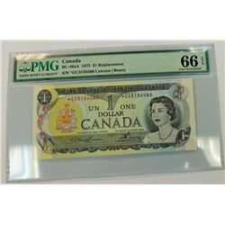 BANK OF CANADA-$1 1973 *GU