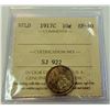 Image 1 : NEWFOUNDLAND-10 CENT 1917C ICCS EF40
