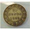 Image 2 : NEWFOUNDLAND-20 CENT 1899 HOOK 9'S
