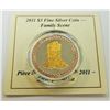 Image 1 : MINT PRODUCT-2011 $3 PURE SILVER