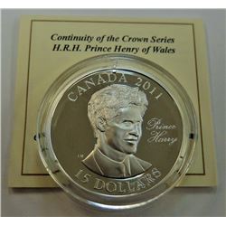 MINT PRODUCT-2011 $15 STERLING PRINCE HENRY