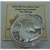 Image 1 : MINT PRODUCT-2014 $15 SILVER, THE VIKINGS