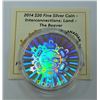Image 1 : MINT PRODUCT-2014 $20 SILVER INTERCONNECTIONS: THE BEAVER