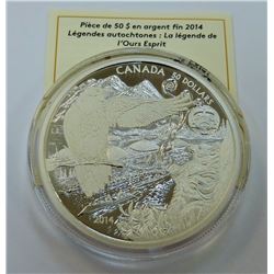 MINT PRODUCT-$50 FINE SILVER: LEGEND of the SPIRIT BEAR