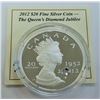 Image 1 : MINT PRODUCT-2012 $20 QUEENS DIAMOND JUBILEE WITH CRYSTAL