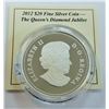 Image 2 : MINT PRODUCT-2012 $20 QUEENS DIAMOND JUBILEE WITH CRYSTAL