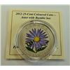 Image 1 : MINT PRODUCT-2012 25 CENT ASTER AND BUMBLE BEE