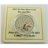 Image 1 : MINT PRODUCT-3013 $3 SILVER BEE & HIVE