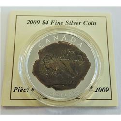 MINT PRODUCT-2009 $4 FINE SILVER TYRANNOSAURUS REX