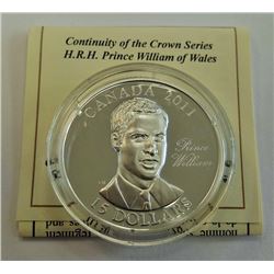 MINT PRODUCT-2011 $15 PRINCE WILLIAM