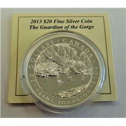 MINT PRODUCT-2013 $20 SILVER GUARDIAN of the GORGE