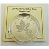 Image 1 : MINT PRODUCT-2013 $10 HALF OUNCE MAPLE LEAF