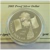 Image 1 : MINT PRODUCT-2005 PROOF DOLLAR