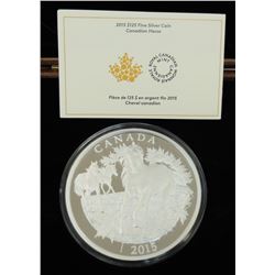 MINT PRODUCT-$125 2015 SILVER HORSE HALF KILO