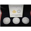 Image 2 : MINT PRODUCT-2015 $5 KRIEGHOFF 3 COIN SET