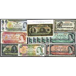 Bank of Canada, 1935-1979 issues.