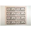 Image 1 : Banco Central de la Republica Dominicana. 1961 Issue Uncut Sheet