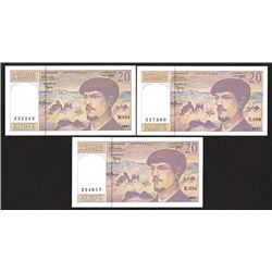 Banque de France. 1968-91 Issue.