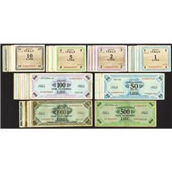 Allied Military Currency. 1943 Issues.