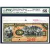 Image 1 : Banco Minero, 1899 Specimen Banknote.