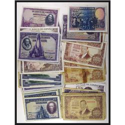 Banco de Espana. 1925-1965 issues.