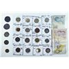 Image 2 : World coin and paper money group.