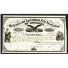 Image 1 : Mechanics and Agricultural Fair Association of Louisiana, 1861 Issued Stock Certificate.
