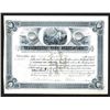 Image 1 : Yellowstone Park Association, 1885 Issued Stock Certificate.