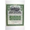 Image 1 : Canadian Pacific Railway Equipment Trust, Series A, 1920 Specimen Bond.