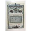 Image 1 : Atlantic-Pacific Railway Tunnel Co., 1887, $250 Specimen Bond.
