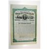 Image 1 : Chicago, Rock Island & Pacific Rail Road Company, 1877 Specimen Bond.