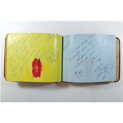 Autograph Album. Ca. 1946.