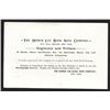 Image 2 : Homer Lee Bank Note Co. Engravers & Printers Advertising Note.