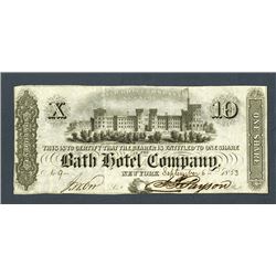Bath Hotel Co. Seaside 1853.