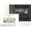 Image 1 : City of Memphis $5. 1866. ABNC IPMS Souvenir Card Printing Plate. ABNC. 1991.