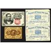 Image 1 : 1868, La Crosse, Wisconsin Uncut pair of $1 Lottery tickets
