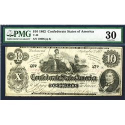 Confederate States of America, 1862, T-46 Banknote.