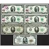 Image 1 : 2, 20 and 50 Dollar Federal Reserve Notes and Federal Reserve National Bank Notes.