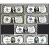 Image 1 : Silver Certificates. Group of 1, 5 Dollar notes.