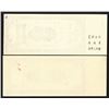 Image 2 : Farmers Bank of China,  1945 Uniface Front and Back Specimens.