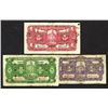 Image 2 : National Industrial Bank of China, 1931 Shanghai Issue Trio.