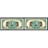 Image 1 : Central Reserve Bank of China, 1944 Specimen Pair.