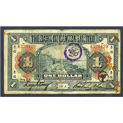 Bank of Canton Ltd. 1920 Issue.